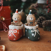 Naori Wagatsuma 我妻なおり - Bear & Sock Decoration NW01