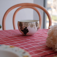 SiShuang Green Grape Coffee Cup & Saucer Collection