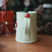 Fumiko Kondo 近藤布美子 - Green Bear Large Jug FK04