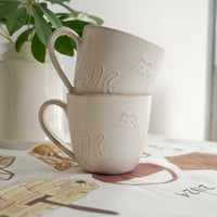 Mashiko Pottery Cat Collection