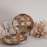 Fumiko Tsuchihashi 土橋文子 - 18cm Round Plate FT04 #1