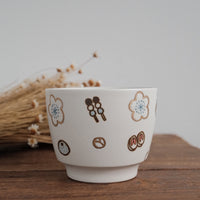 Tobe-ware Golden Ume Tea Cup & Teapot Collection
