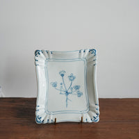 Maya Inamura 稲村真耶 Flower Rectangle Plate MI17