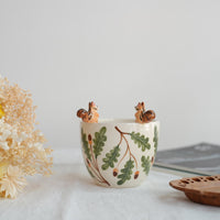 Sugar Poppo Round Cup - Squirrel SP21