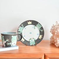 Akemi Nakamura 中村明美 Animal Mug with Saucer AN09