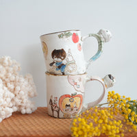 Sayo Horimizu 堀水小夜 Animal Handled Mug SH03