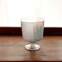 Juri Horino 堀野自由里 Blue Glass Goblet JH04
