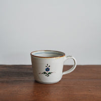 Kazuaki Shimura 志村和晃- Hand-Painted Floral Mug KAS08