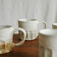 Tatsuo Horimizu 堀水達雄 White Mug TH01