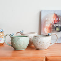 Satomi Motohashi 本橋里美 Bird Mug SM09