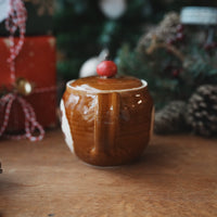 Fumiko Kondo 近藤布美子 - Brown Bear Teapot FK21