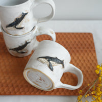 Tatsuo Horimizu 堀水達雄 Whale Mug TH02