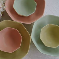 SAKUZAN Hakkaku Octagonal Bowls - L