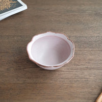 Norio Nakabayashi 中林範夫 Small Floral Shaped Bowl - Pink NN01