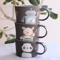 Akemi Nakamura 中村明美 Animal Mug AN03
