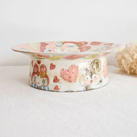 Asako Yamaguchi 山口麻子 Animal Pedestal Plate AI24