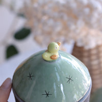 Akemi Nakamura 中村明美 Mug with Lid AN02