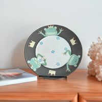 Akemi Nakamura 中村明美 Animal large Round Plate AN30