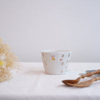 Hamasaka Naoko 浜坂尚子 Hand Painted Gold Deco Free Cup - HN06 #4