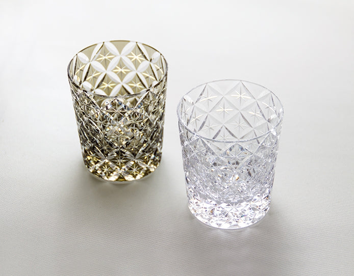 Kagami Crystal - Whiskey glass Edo Kiriko 