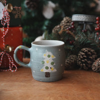 Haruko Harada 原田晴子 Christmas Straight Mug - HH37