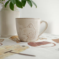 Mashiko Pottery Cat Collection
