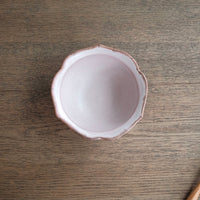 Norio Nakabayashi 中林範夫 Small Floral Shaped Bowl - Pink NN01