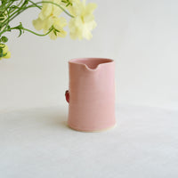 Fumiko Kondo 近藤布美子 - Pink Rabbit Large Jug FK28