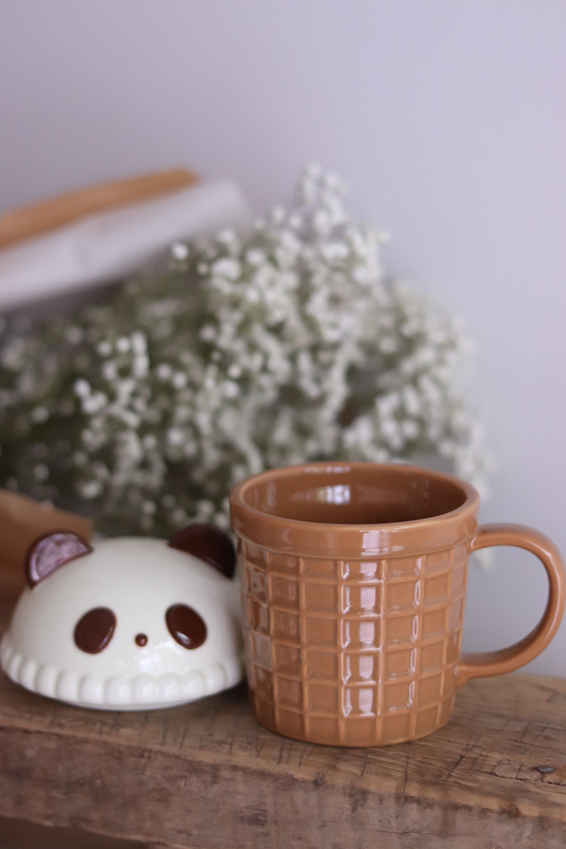 DECOLE Animal Waffle Mug