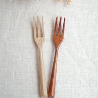 Japanese Natural Wood Fork