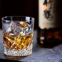 Kagami Crystal - Whisky Glass, A pair of Whiskey Glasses