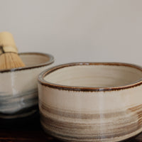 Matcha Whist and Bowl Set - Brown