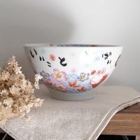 夕立窯 Fully Handmade Ramen Bowl - Sakura