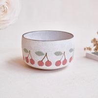 Kei Mitsumochi ミツ持啓 Cherry Bowl - Red KM71