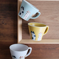 Hasami Ware Matte Cat Mug