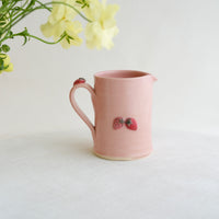 Fumiko Kondo 近藤布美子 - Pink Rabbit Large Jug FK28
