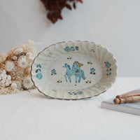 TATA Pottery Studio 田中大輝 & 田边桂- Slip Oval Bowl TP10 #2