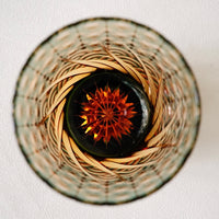 Harisho Yamada Glass - 漣-sazanami Whiskey Crystal Glass - Green