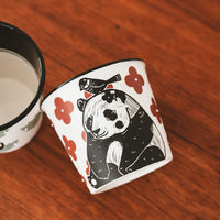 Shirogarasu Studio Flower Panda Free Cup BY20