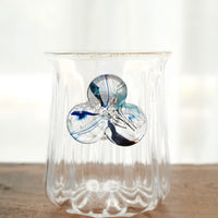Makiko Kitagata 北形槙子 Lace Flower Handle Glass MG10