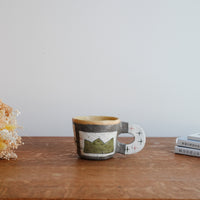 Hapun Pottery 拝志睦子 Mug with Flat Handle HP19