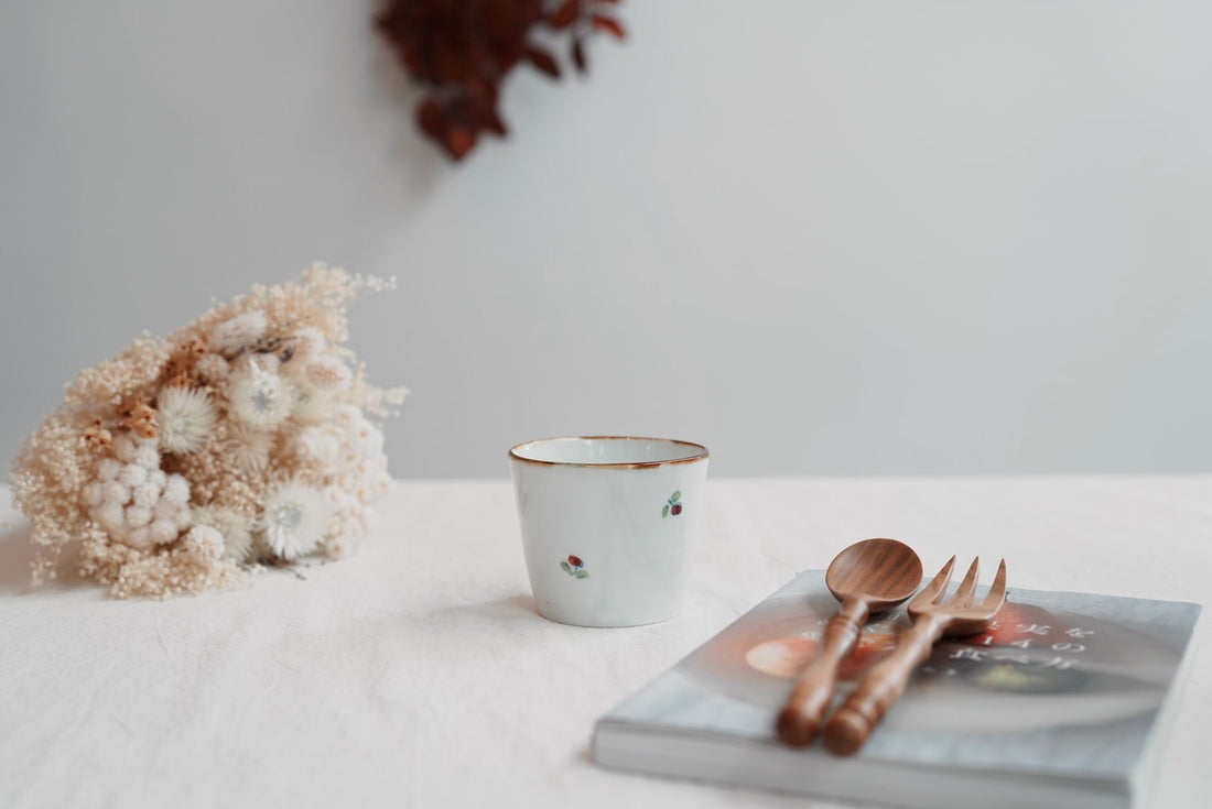 TATA Pottery Studio 田中大輝 & 田边桂- Porcelain Cup TP04 #4