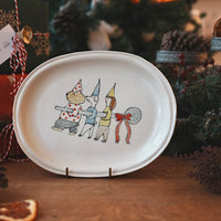 Natsumi Muroi 室井夏実- Oval Plate NM01