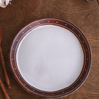 Emishi Kobo 池田匡優&美弥子 - Large Round Plate EK11