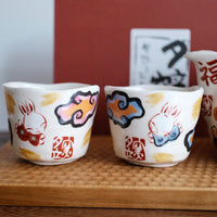 夕立窯 Japanese Style Tea Set - Blue Mt. Fuji