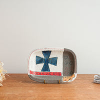 Hapun Pottery 拝志睦子 Rectangle Plate HP11