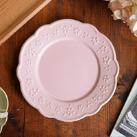 Atelier Gyuusha Medium Floral Shape Round Plate