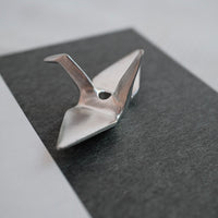 KOUSAIDO - Incense Holder Tin Crane