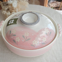 Donabe Banko Ware No.9 Smiling Cat Clay Pot