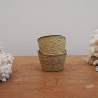 Tomoko Kubo コンガリ舍 Yellow Butterfly Free Cup TK11